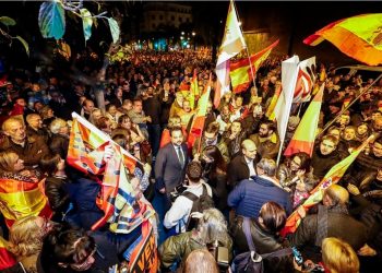 La extrema derecha (PP y Vox) se escudan en la amnistía para tomar las calles