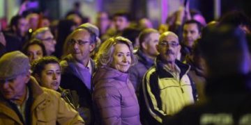 Esperanza Aguirre confiesa que «está regular de la olla» tras acudir a cortar el tráfico