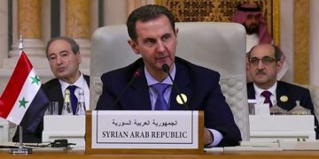 El presidente de Siria, Bashar Al-Assad, denuncia la pasividad de los países árabes ante el genocicdio sionista