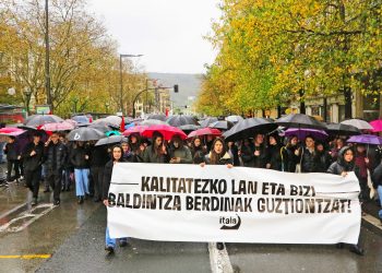 Exigencia de ITAIA en la jornada de huelga general: calidad de vida y trabajo para todas