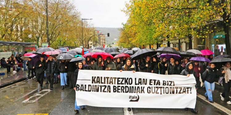 Exigencia de ITAIA en la jornada de huelga general: calidad de vida y trabajo para todas