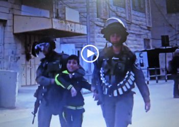 PALESTINA. Soldados ocupantes secuestran a niños en la puerta de una escuela