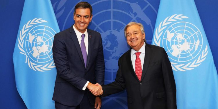 PALESTINA. Guterres y Sánchez venden humo; muchas palabras, hechos ninguno
