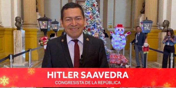 … y Hitler saludó y deseó una Feliz Navidad