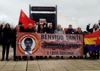 El preso político comunista Santi Rodríguez sale en libertad tras 20 años encarcelado