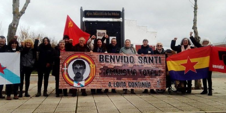 El preso político comunista Santi Rodríguez sale en libertad tras 20 años encarcelado