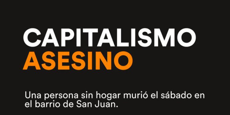 De la injustificada euforia institucional a la cruda realidad escenificada con la muerte de una persona sin hogar en Iruñea