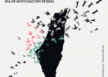 Lugar y hora de las 70 movilizaciones en solidaridad con Palestina en el estado español
