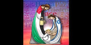 EL reformismo-ninismo (que es más de lo mismo) del PCE en una imagen sobre Palestina