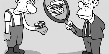 Cobrando el salario mínimo y devolviendo dinero al patrón…