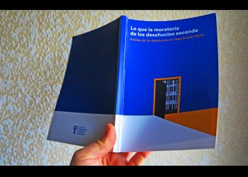 “Lo que la moratoria de los desahucios esconde”, interesante estudio del Sindicato Socialista de Vivienda