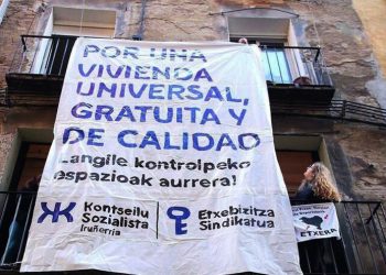 Esta es la vivienda social de miseria que el Ayto. de Iruñea le asignó a una familia desahuciada (vídeo)