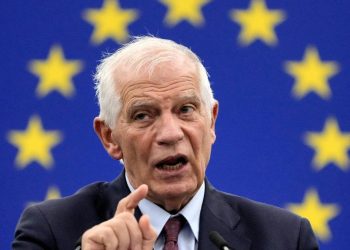 El «socialista» Josep Borrell muy contento por las municiones que la UE está consiguiendo para Zelenski