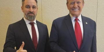 Abascal con Trump y Milei para repudiar el socialismo y atacar con dureza a los emigrantes