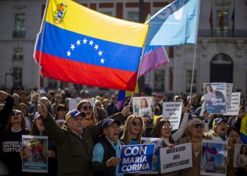 PP y Vox unidos en Madrid para apoyar a la ultraderechista venezolana Corina Machcado
