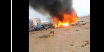 MARRUECOS quema jaimas de familias saharauis