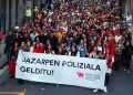 La Ertzaintza hirió de gravedad a un joven en Tolosa con bala foam; el Consejo Socialista se manifestó contra el acoso policial