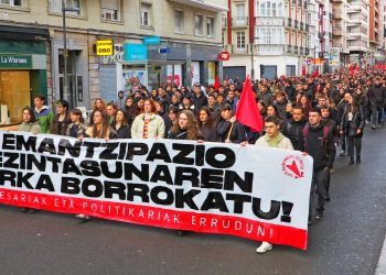GKS se manifestó en Gasteiz por el derecho a la emancipación de la juventud trabajadora