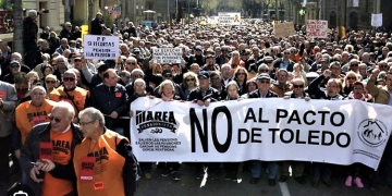 El desmantelamiento y el robo del sistema público de pensiones por los sucesivos gobiernos de la clase dominante