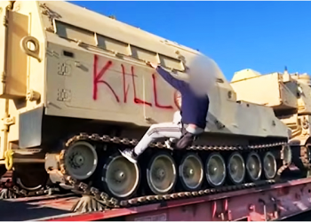 GRECIA. Militantes comunistas bloquearon un tren que transportaba tanques de EE.UU. y la OTAN