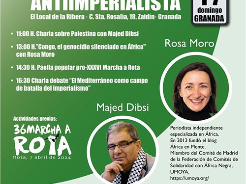 Plataforma AntiOtan. Jornada Antiimperialista en Granada