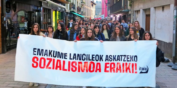 ITAIA se movilizará el 8 de Marzo en 24 pueblos y ciudades de Euskal Herria