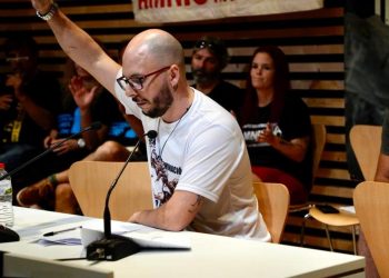 Esclarecedora rueda de prensa de Adrián Sas, condenado a tres años y seis meses de cárcel