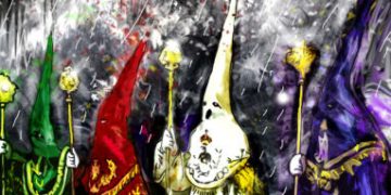 ¿No es que estaba prohibido acudir encapuchados a las manifestaciones?