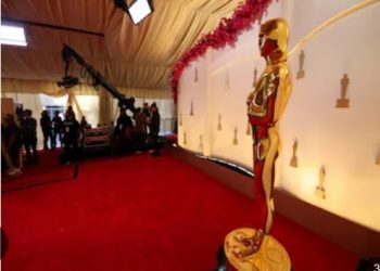 Hollywood. A las puertas de donde entregaban los Oscar, Falsimedia no vio esto