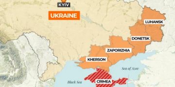 RUSIA. Los residentes de Donetsk, Luhansk, Jersón y Zaporozhye están participando en las elecciones presidenciales