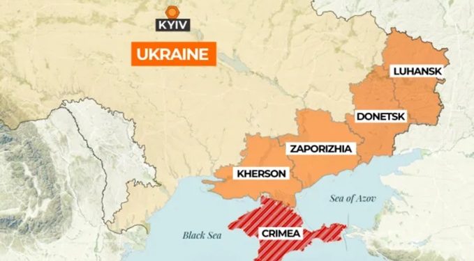 RUSIA. Los residentes de Donetsk, Luhansk, Jersón y Zaporozhye están participando en las elecciones presidenciales