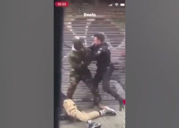 Violencia policial en Lavapiés (Madrid)