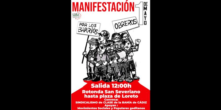 CSBC. 1º de Mayo en Cádiz