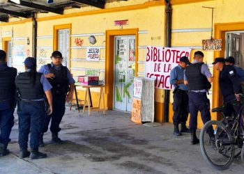 Quieren cerrar la biblioteca popular de la Estación en Fiske Menuco (Río Negro, Patagonia argentina)