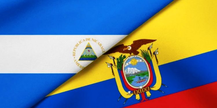 NICARAGUA rompe relaciones diplomáticas con Ecuador