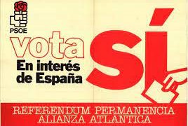 Memoria Histórica: Observen con detalle la papeleta del referéndum de la OTAN de 1986