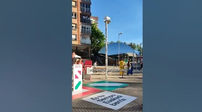 Mitin de Sumar en San Sebastián (habla Errejón, hay 17 personas en el acto)