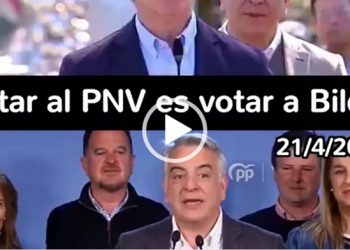 Si conoce a alguien del PP, envíele este video…