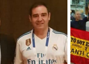 Este neo-nazi fue expulsado del Bernabéu, pero… ayer estaba en el palco Vip invitado por Florentino (Video)