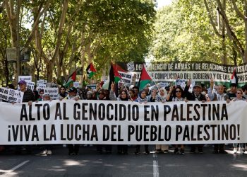Gritos de «Israel asesina, Europa patrocina» en las manifestaciones pro Palestina de este domingo