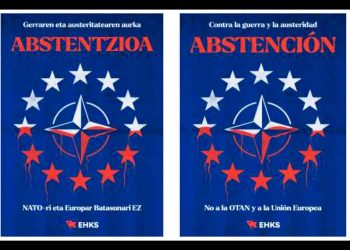 EHKS. Contra la guerra y la austeridad, abstención