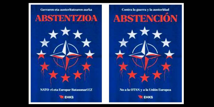 EHKS. Contra la guerra y la austeridad, abstención