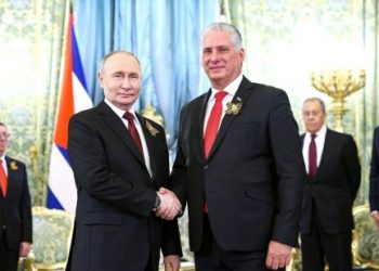 Concluyó la visita de Díaz -Canel a Rusia tras su encuentro con Vladimir Putin