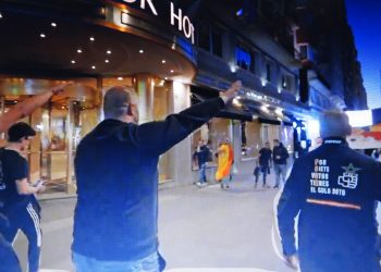 España, paraíso de fascistas: ayer desfilaron por Madrid con impunidad manifiesta (+ vídeo)