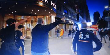 España, paraíso de fascistas: ayer desfilaron por Madrid con impunidad manifiesta (+ vídeo)