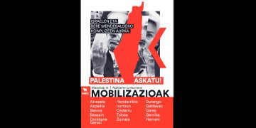 EHKS se movilizará en 15 localidades contra el Estado sionista y en apoyo al pueblo de Palestina