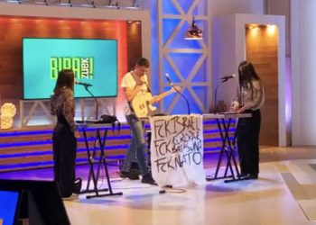 EITB censura un mensaje político a favor de Palestina del grupo J Martina