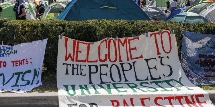 EEUU. Se extienden las movilizaciones universitarias en apoyo a Palestina