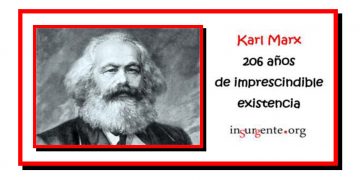 Un año más, Karl Marx entre nosotros/as