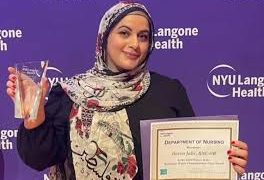 Una enfermera en Nueva York recibió un premio pero recordó lo que ocurre en Gaza y la echaron